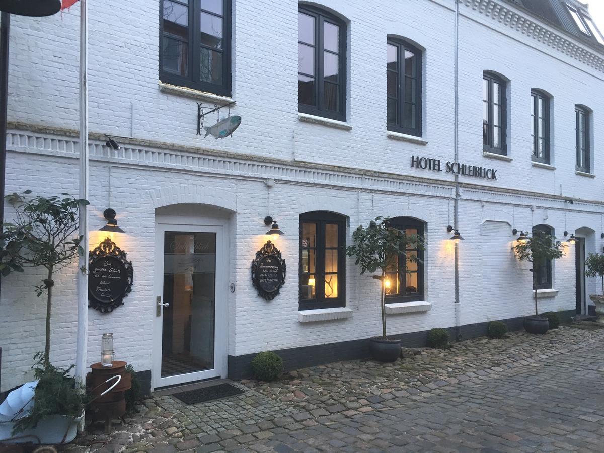 Das Kleine Hotel Schleiblick Schleswig Exterior foto